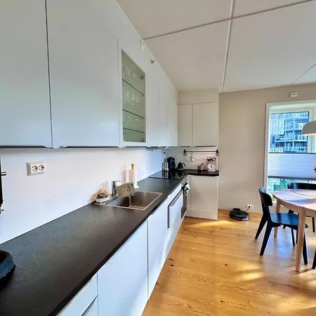 דירה Spacious In With Fireplace, Balcony And Mountain Views